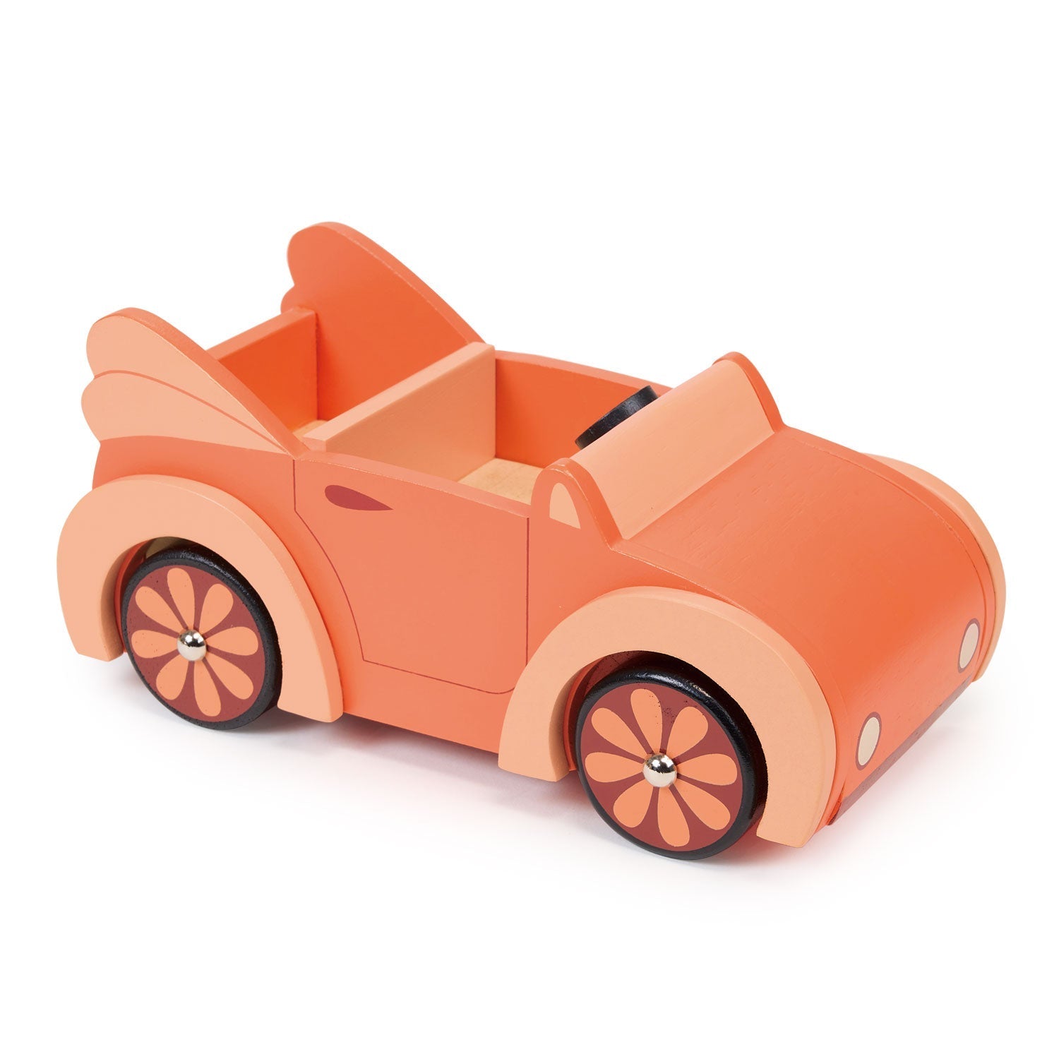 Wooden Dollhouse Car Toy for Family Play