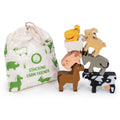 Wooden Farm Animal Stacking Balancing Toy for Toddlers