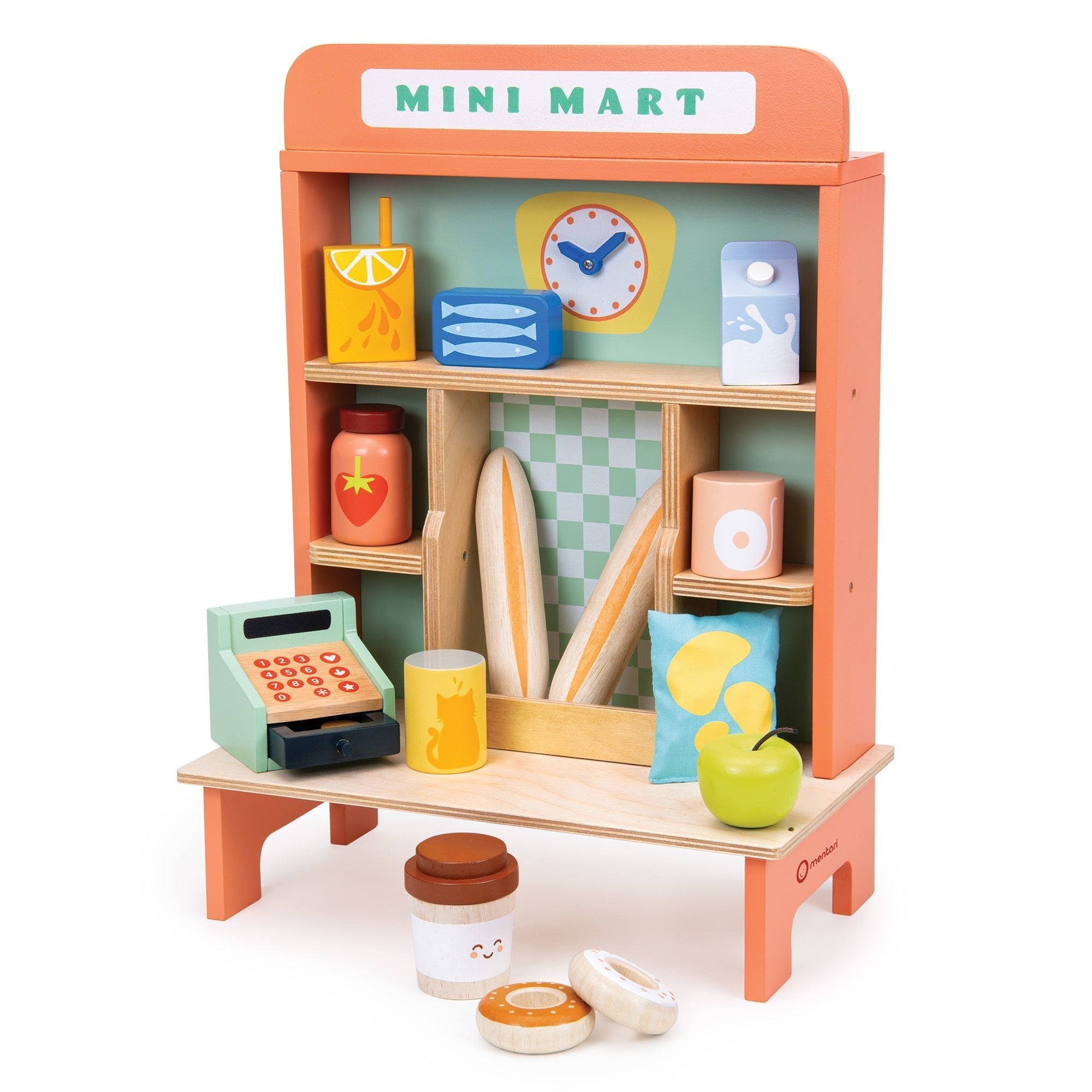 Wooden Mini Mart Pretend Play Grocery Store