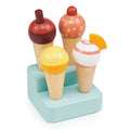 Wooden Sunny Gelato Ice Cream Stand Pretend Play