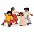 Berrybunch Wooden Doll Family Set of Four